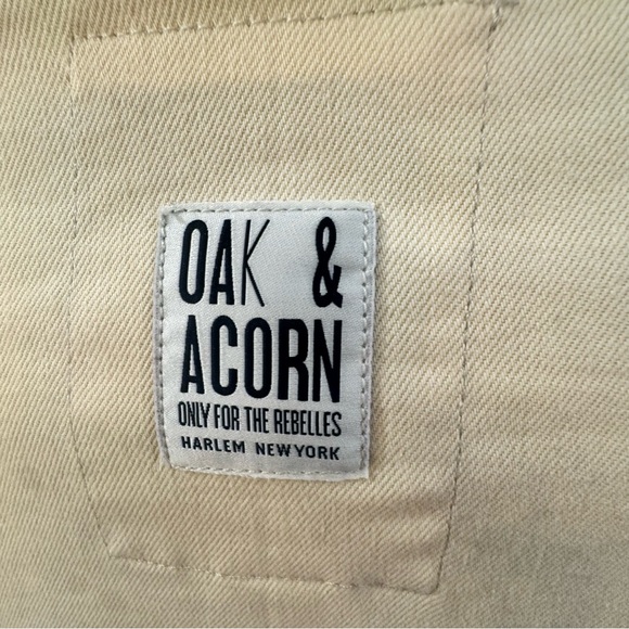 Oak & Acorn Rebelle Reserve Coverall Jumpsuit Ecru Utility Denim XS NWT - Picture 10 of 12